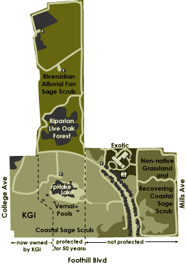 Map of BFS showing property status