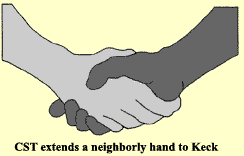 CST-Keck handshake